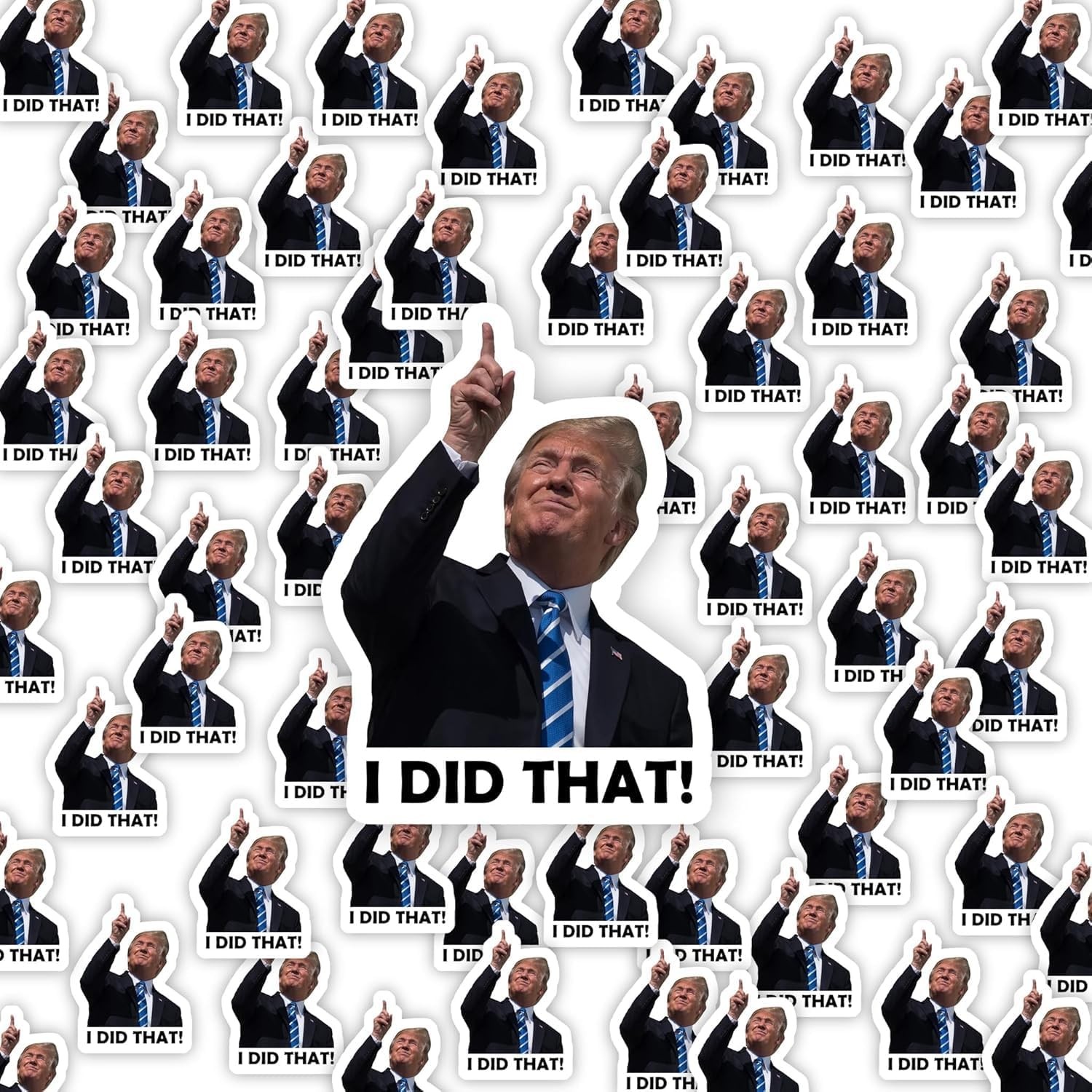 Trump I Did that Stickers, 2.5inch I Did that Trump Sticker 100PCS