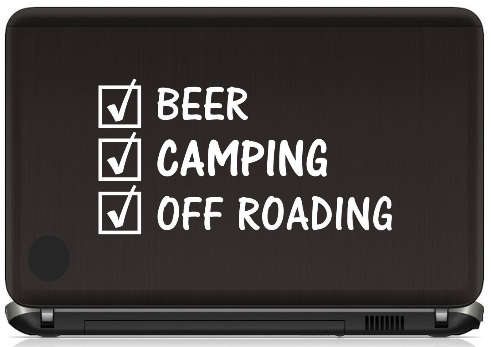 Beer Camping Off Roading Funny Vinyl Decal Sticker Car 4×4 ATV Camper Tent A1074