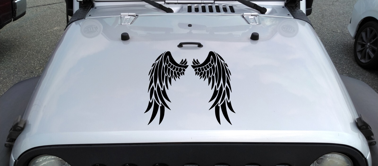 Angel Wings Vinyl Decal V1 | Custom Wing Stickers | Die Cut Sticker