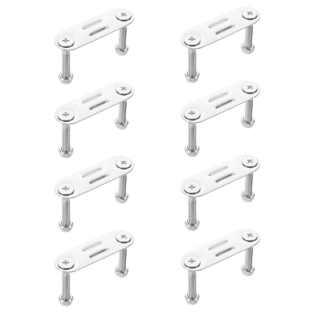 8pcs Skate Bracket Plates: 30mm Roller Skate Mounting Hardware Replacement –