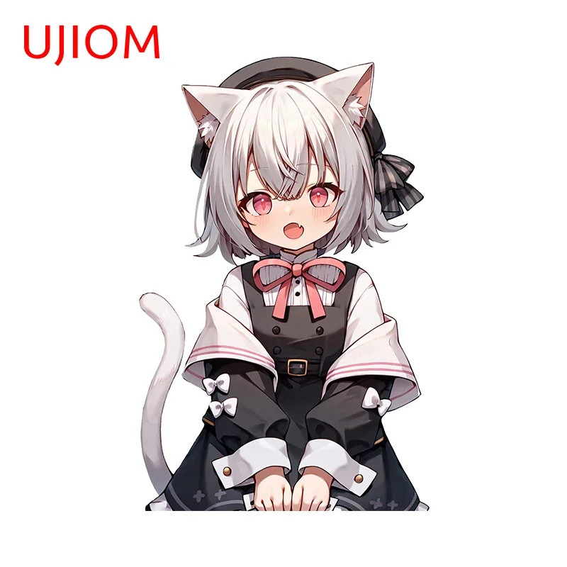 UJIOM Cool Furry Girl Cute Wall Sticker Personality Baby Nursery Room Wallpapers