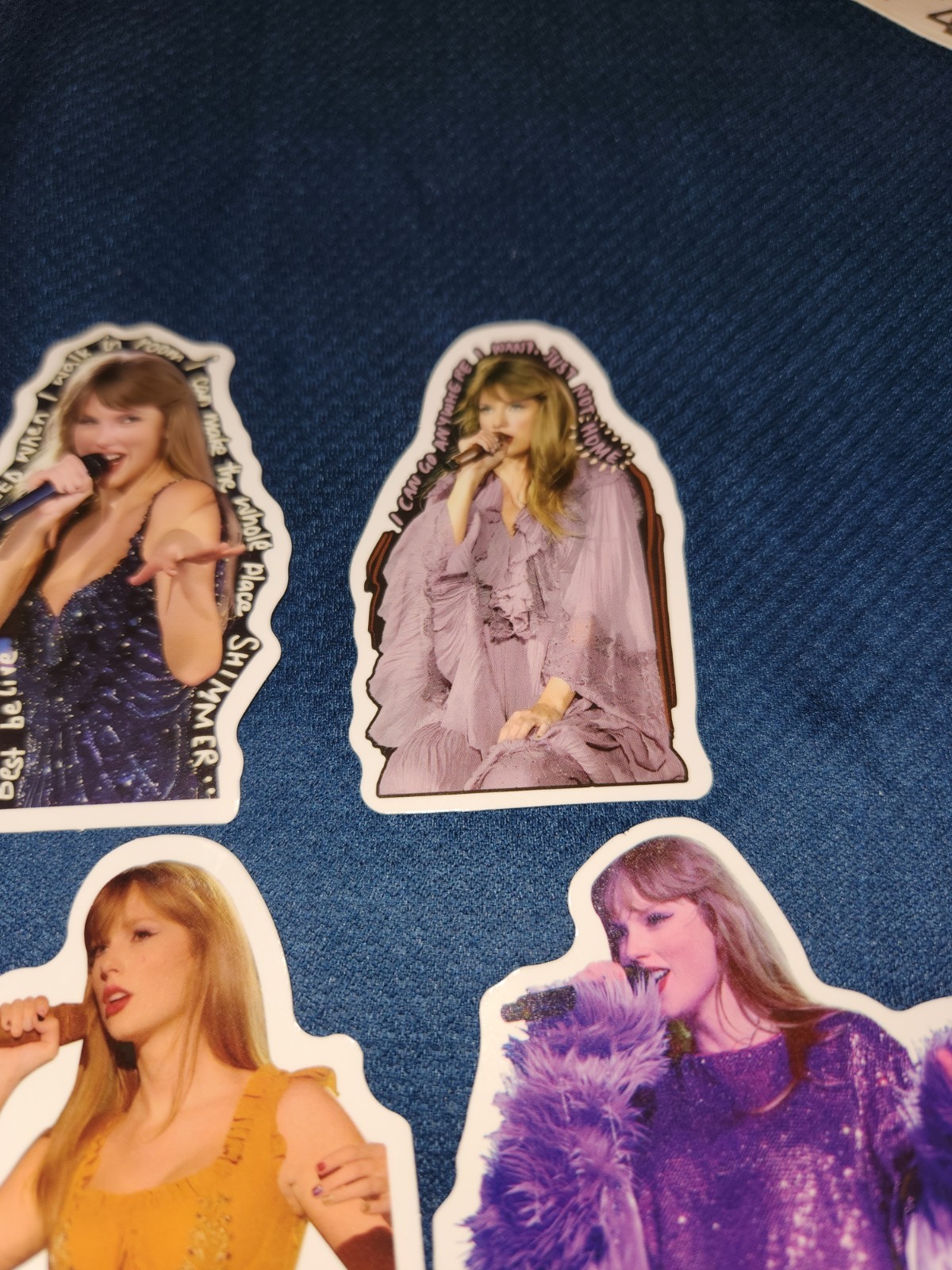10 Taylor Swift Microphone Stickers, Swiftie, Laptop Stickers, Swiftie Decals
