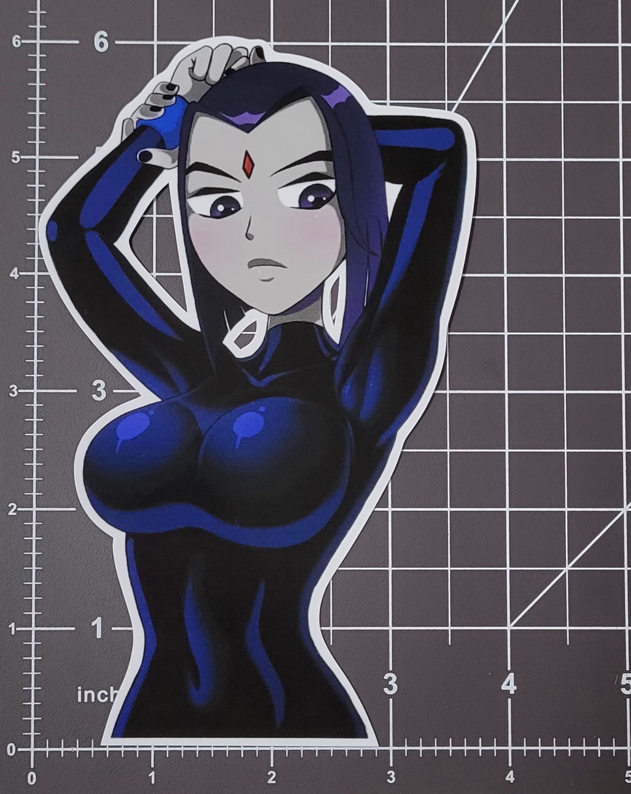 Teen Titans Raven V1 Sticker 6"