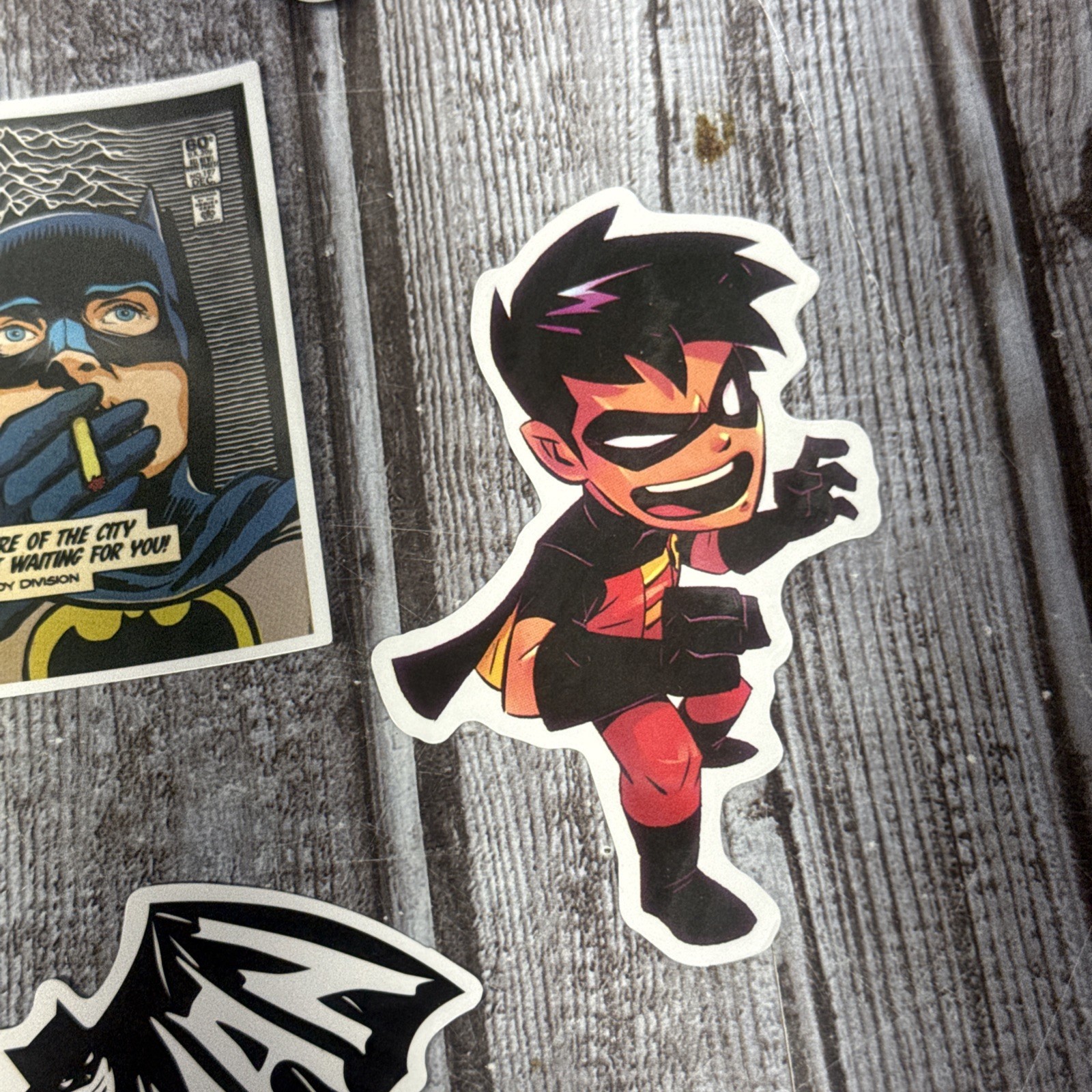 Batman Sticker Lot Of 18 Joker Harley Quinn Robin Water Bottle Laptop Fun DC Art