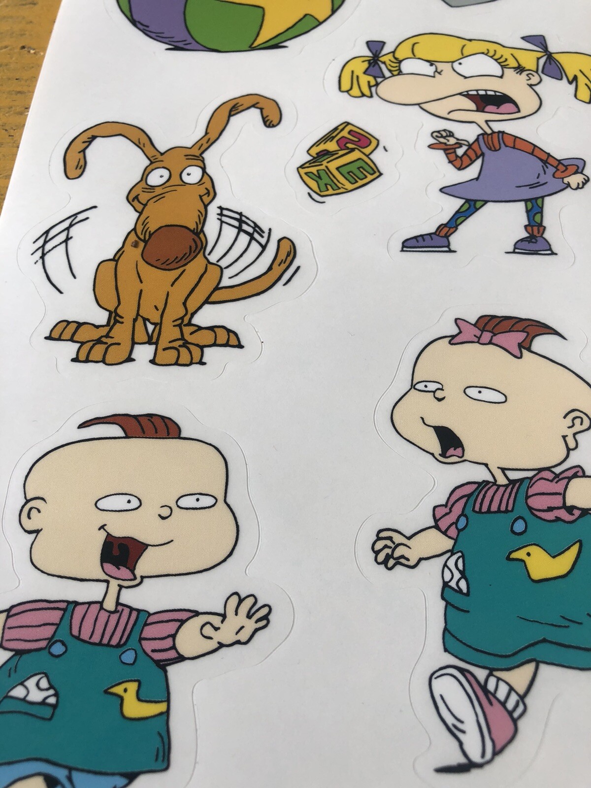 Rugrats Wall Decals Sheet Of 10 Stickers