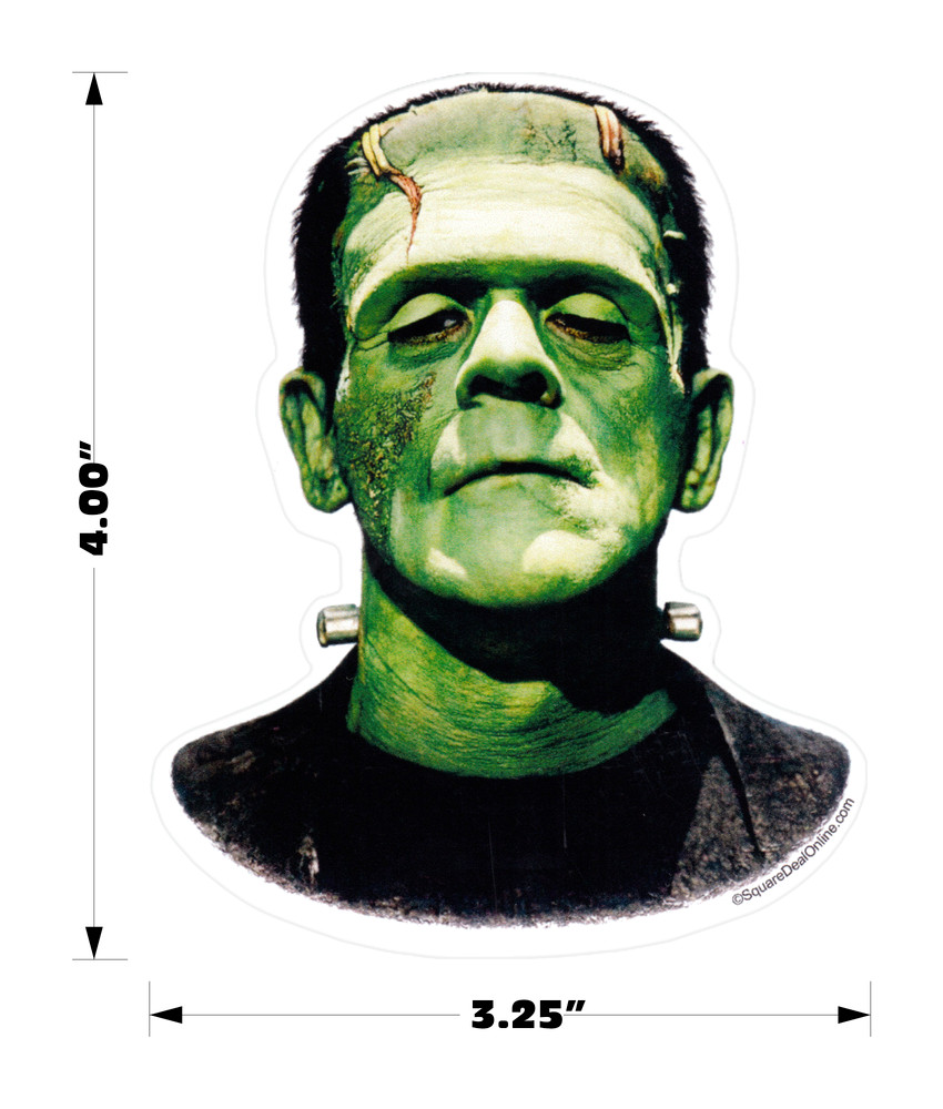 Sticker – Frankenstein's Monster – Classic Horror Movie Halloween Goth