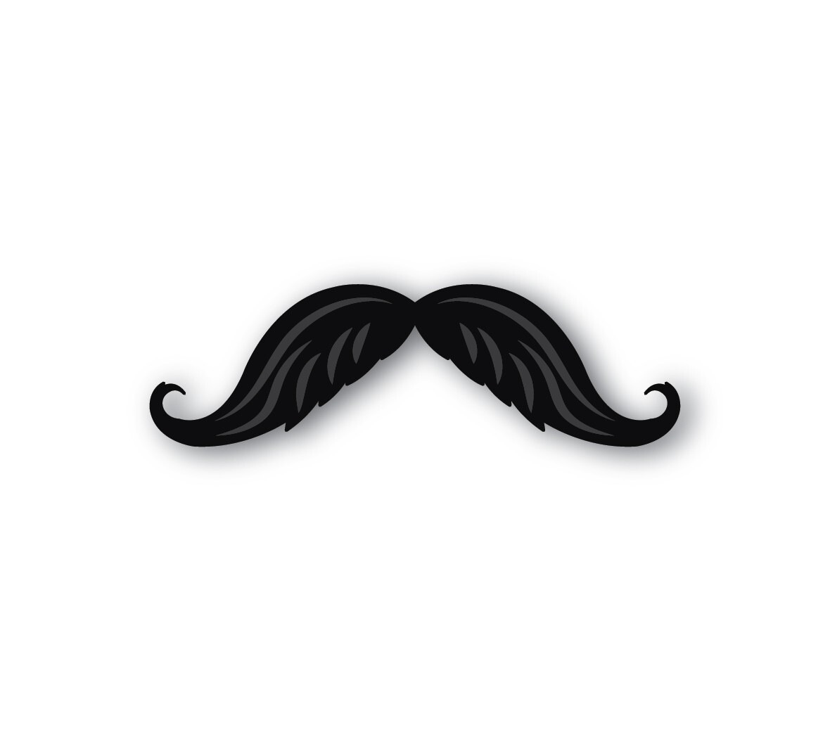 Mustache Decal Vinyl Die Cut Sticker – Stache Indoor Outdoor Vinyl Decal