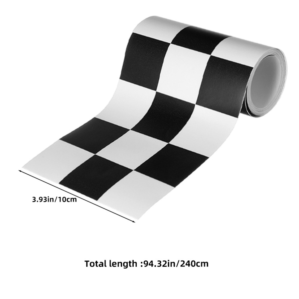 4 Rolls Bulletin Racing Border Car Track Decoration Peel and Stick Wall Sticker
