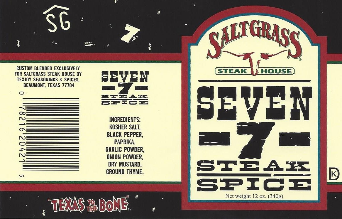 Seven -7- Steak Spice 12oz (4 Pack)