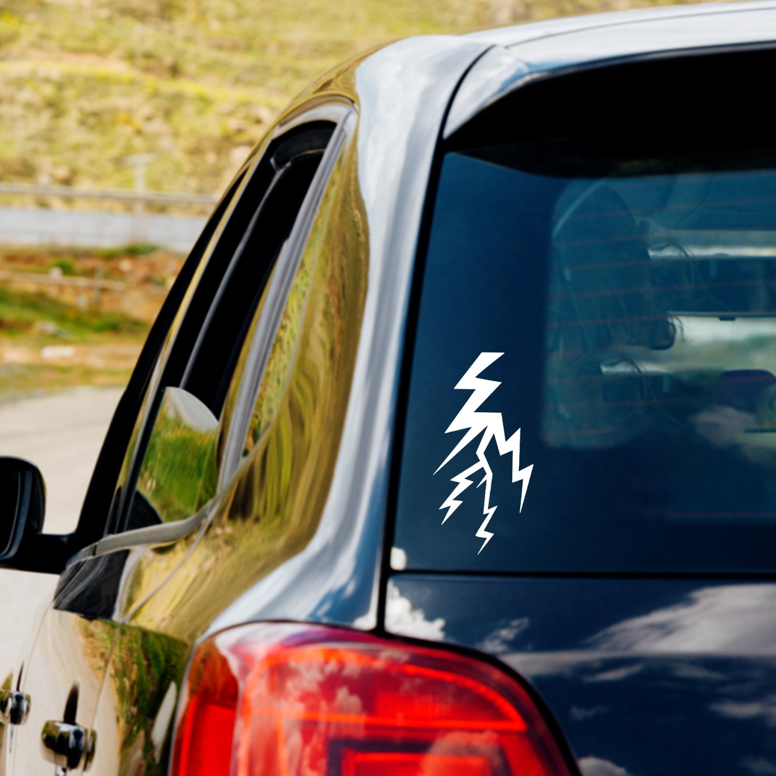 Electric Lightning Bolt Vinyl Decal Sticker Car Truck Window Laptop Water Bottle