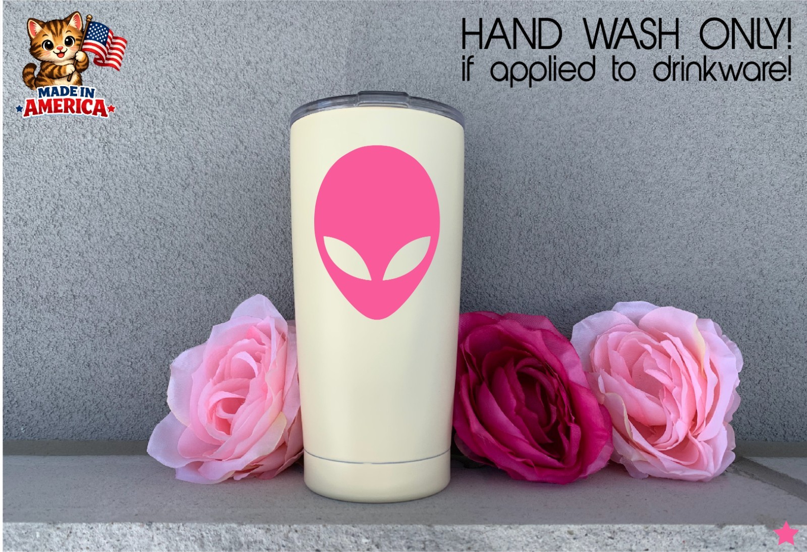 Alien Head Decal Sticker Greys UFO Space Men Ship Classified Area 51 Night Sky