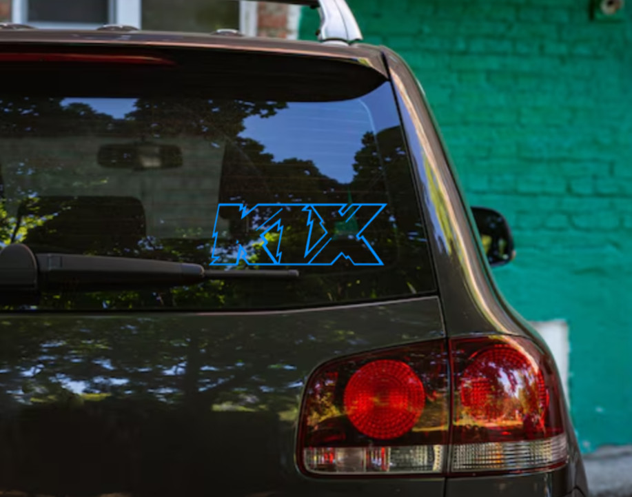 Kix Vinyl Logo Sticker Decal Heavy Metal Band Car Bumper Hair Quiet Riot Dokken
