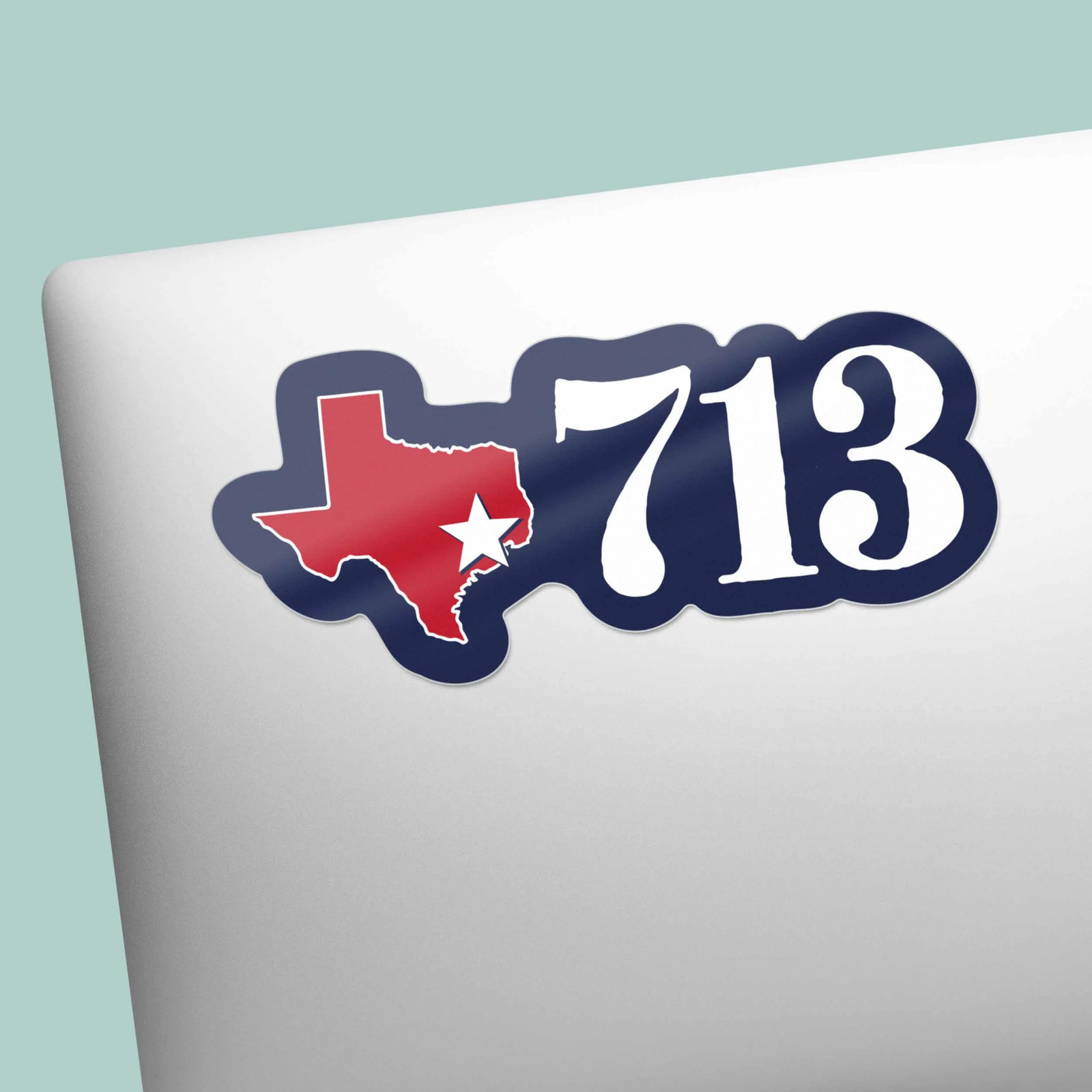 713 Houston Area Code Sticker – Cool Texas Decals