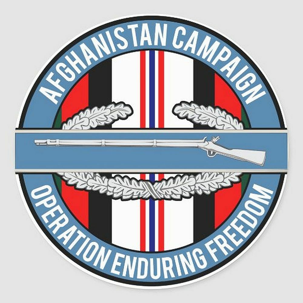 Military Branch support all. 4"X 4" vinyl. NEW. $4.65 Ships FREE
