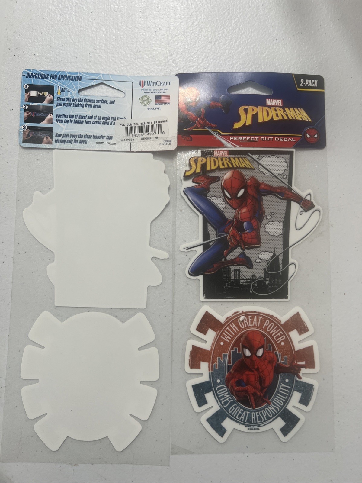Marvel Spider-Man 4×8 2 Pack Perfect Cut Deal