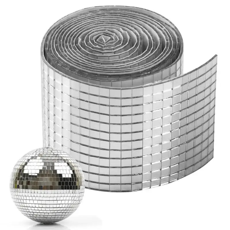 Creative Waterproof Self-Adhesive Mosaic Stereo Acrylic Wall Sticker Tile Disco