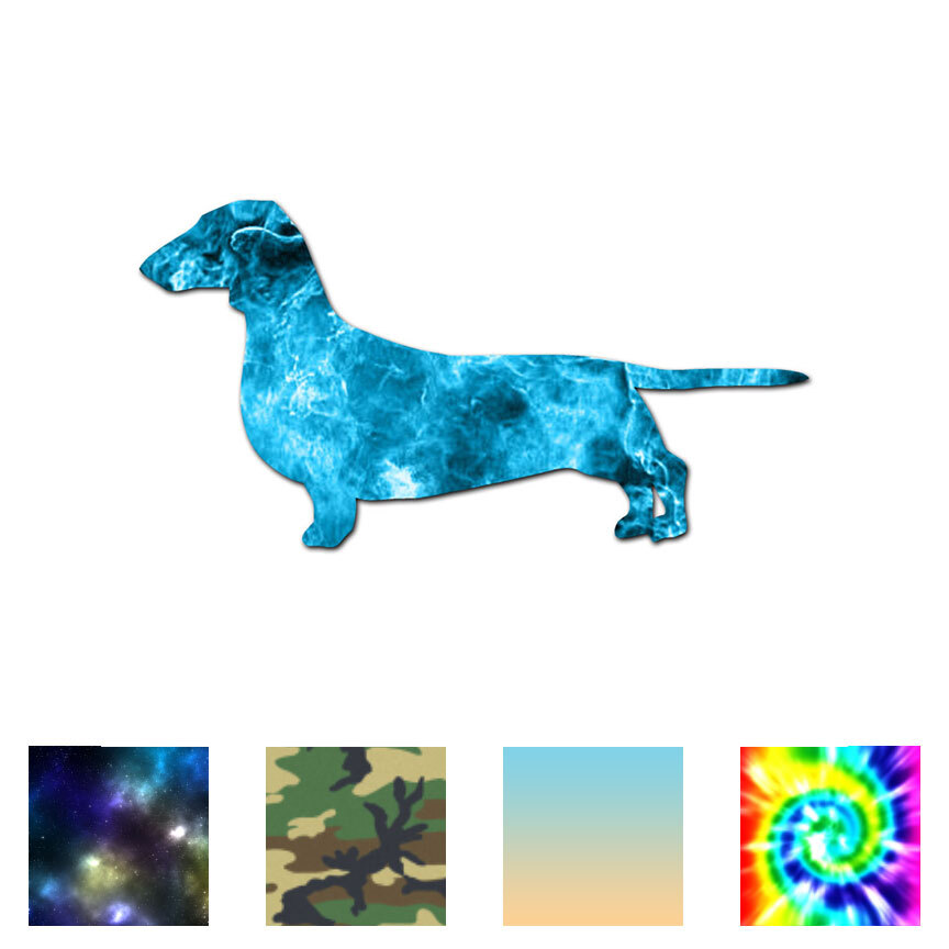 Dachshund Dog – Vinyl Decal Sticker – Multiple Patterns & Sizes – ebn1940