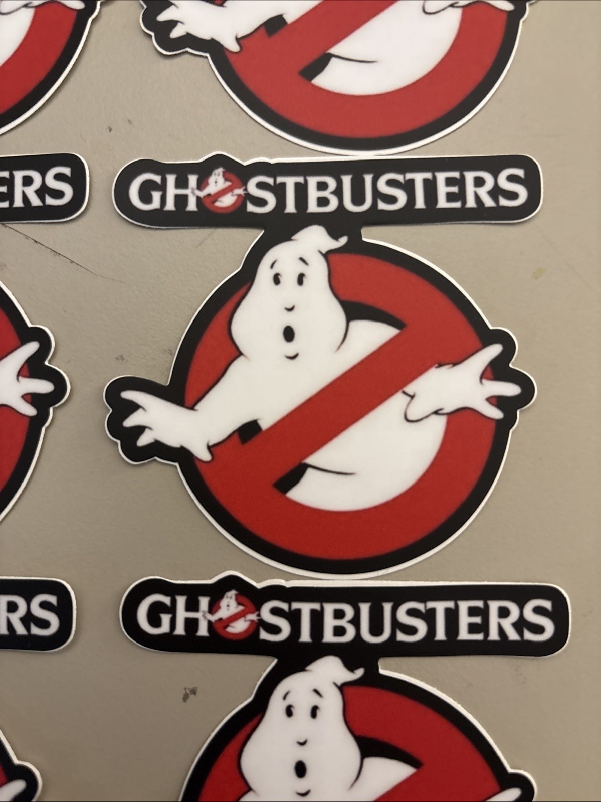 6 Pc GHOSTBUSTERS (Sticker Decal Lot Are Dishwasher Safe) Mugs Laptops Car
