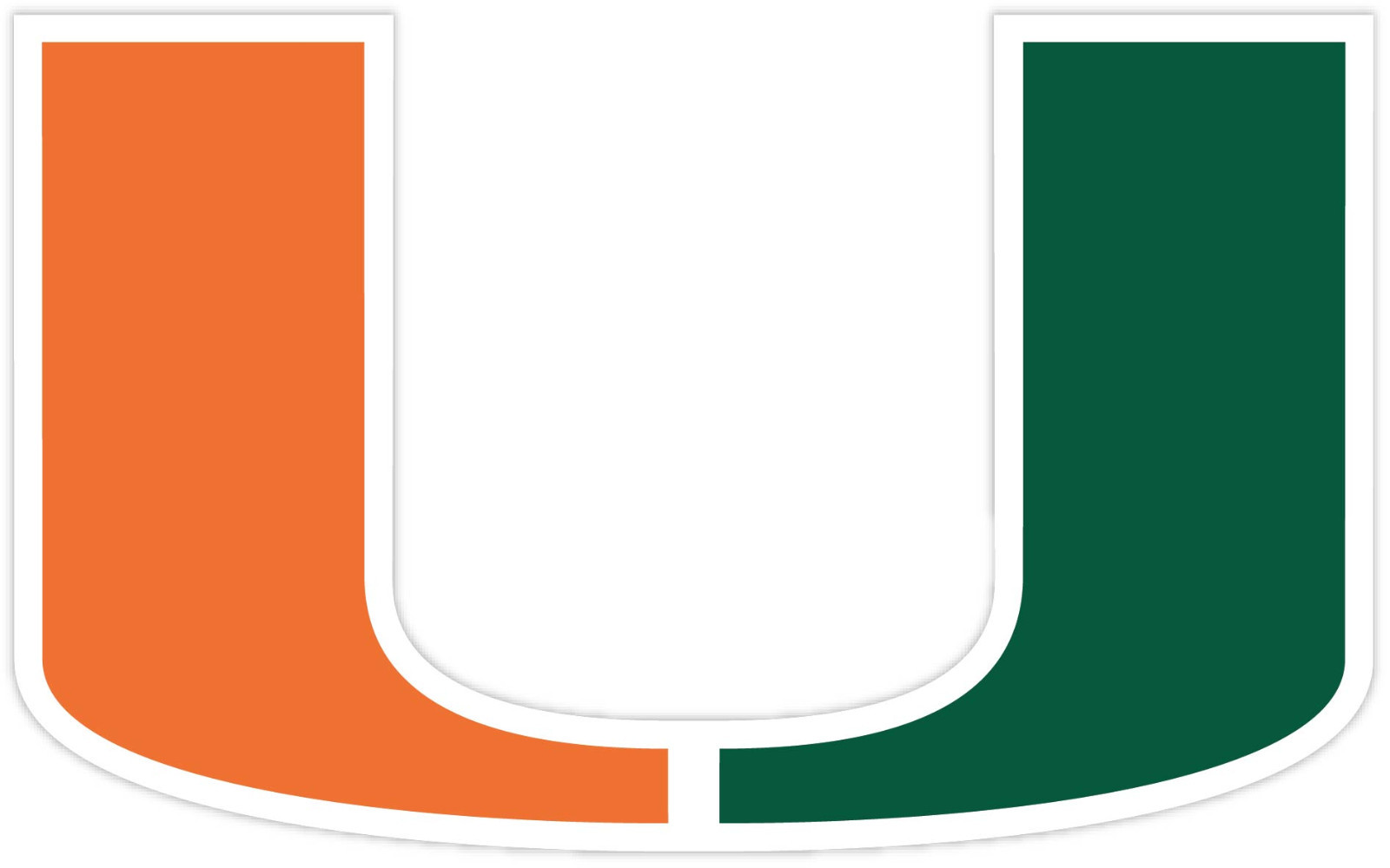 Hurricanes University of Miami Vinyl Sticker Decal *SIZES* CornholeTruck Wall
