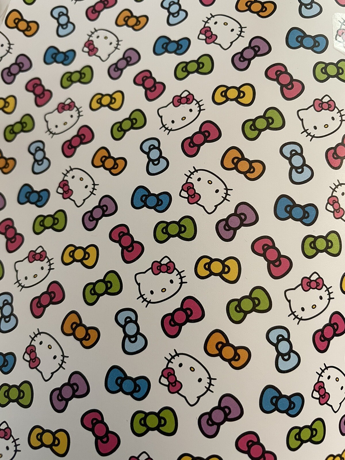 hello kitty Light switch die cut vinyl decal #115A BOGO 25% OFF