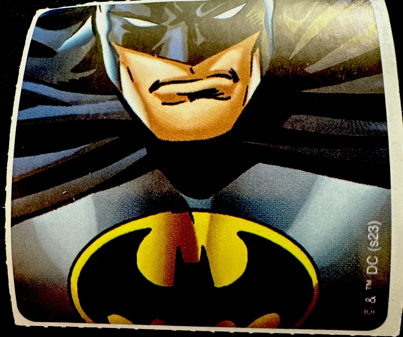 BATMAN STICKER✨🦇💪🏻💙💪🏻🦇✨2 1/2” X 2 1/2”✨AWESOME✨💫