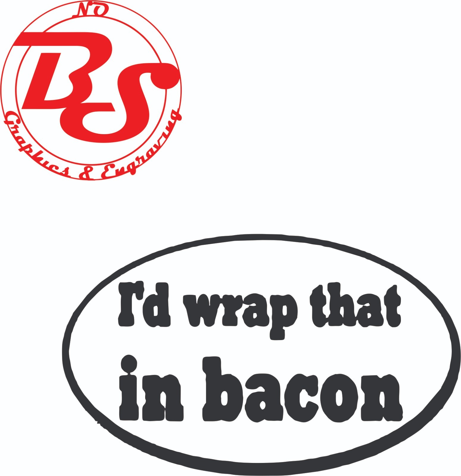 6" Bacon Vinyl Decal Beer Boobs Guns Smoker Meat Keto Carnivore BBQ Funny noBS