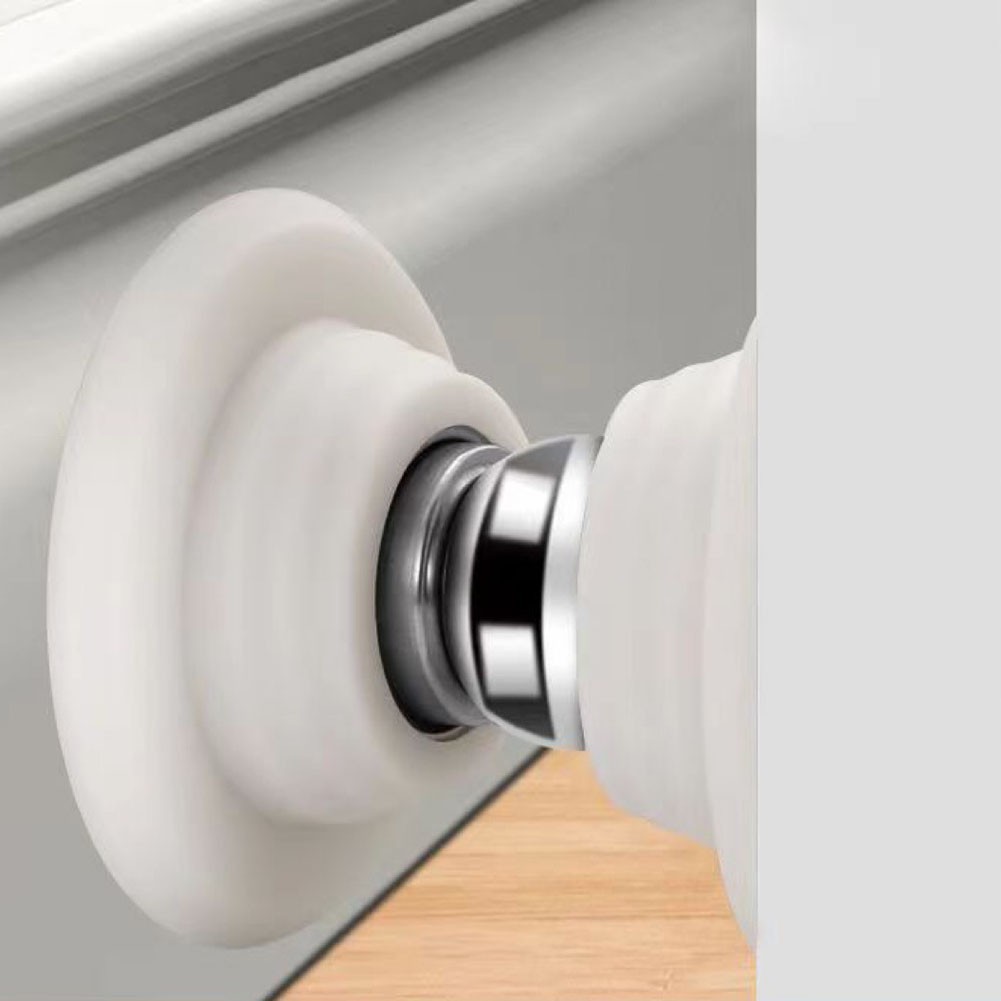 Silicone Door Stop Short Door Stopper Widened Fixed Base Multiple Choices