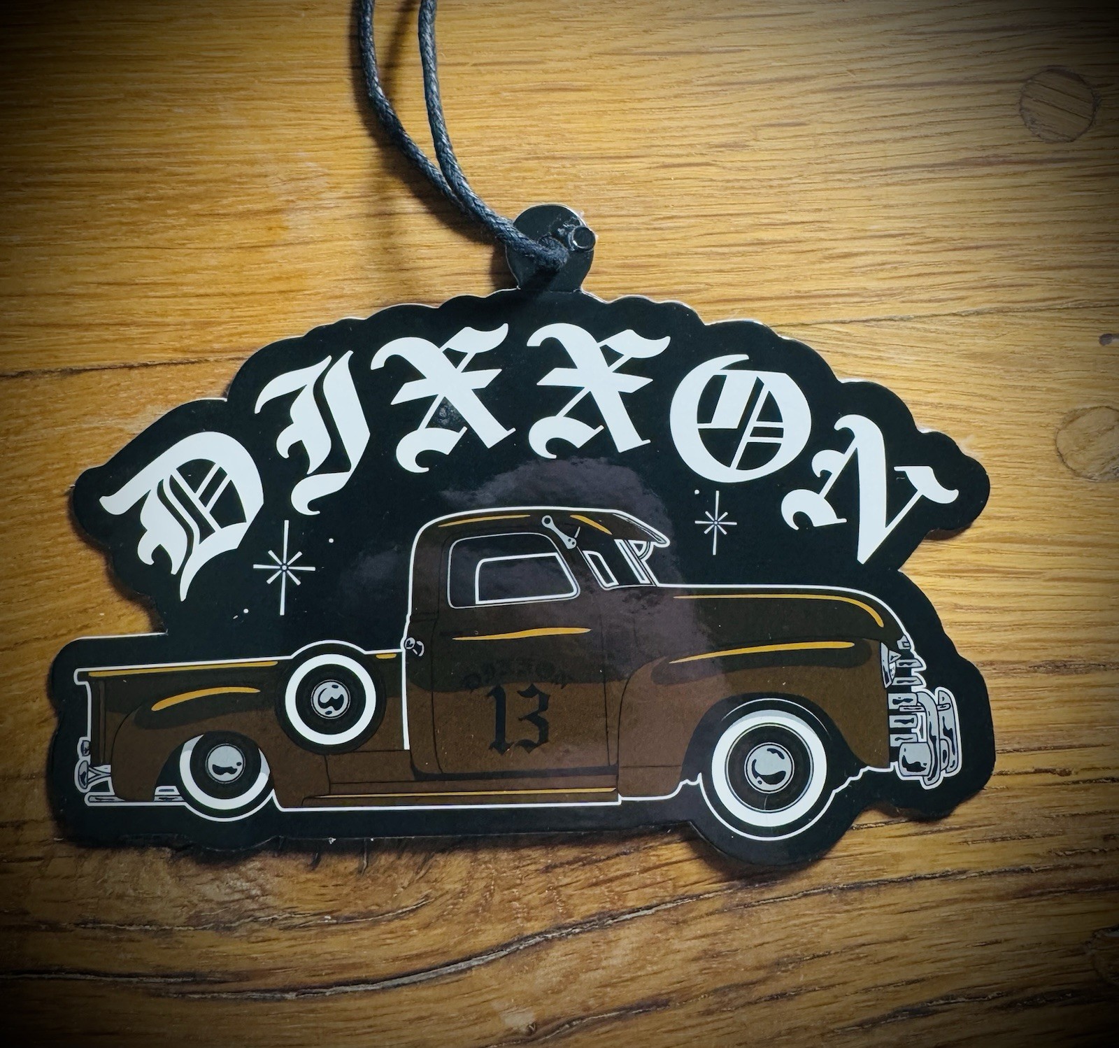 Dixxon Flannel Company Vintage Truck Decal Set of 7 Multicolor for Car Wall Door