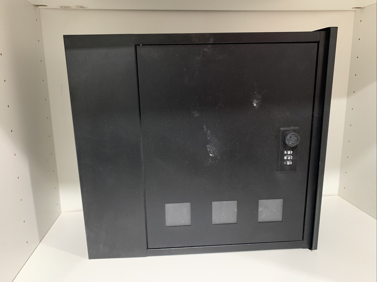Black Lock Box