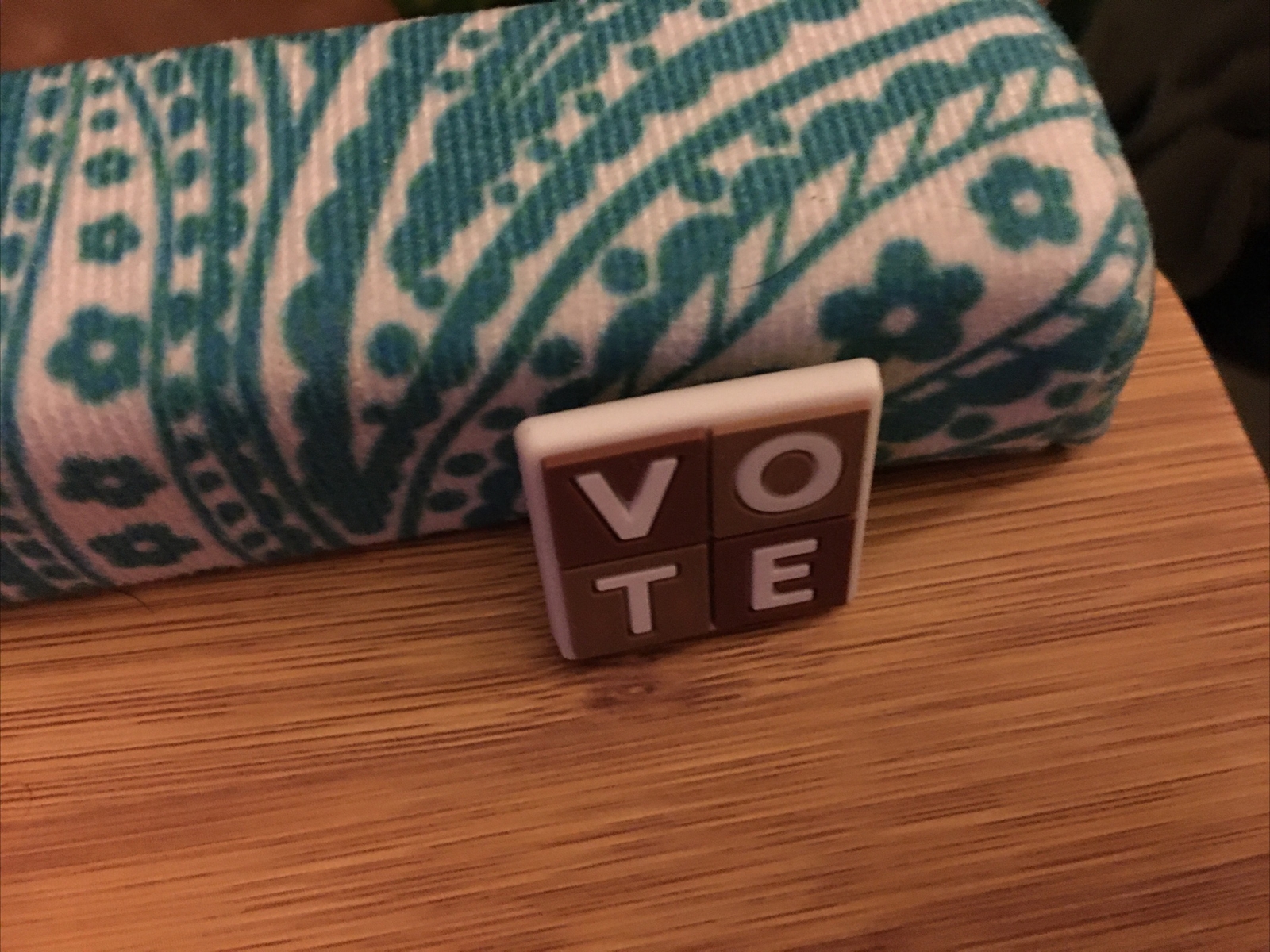 VOTE Square Block Scrabble Letter Shoes Charm Crocs~Stand Out Be Different