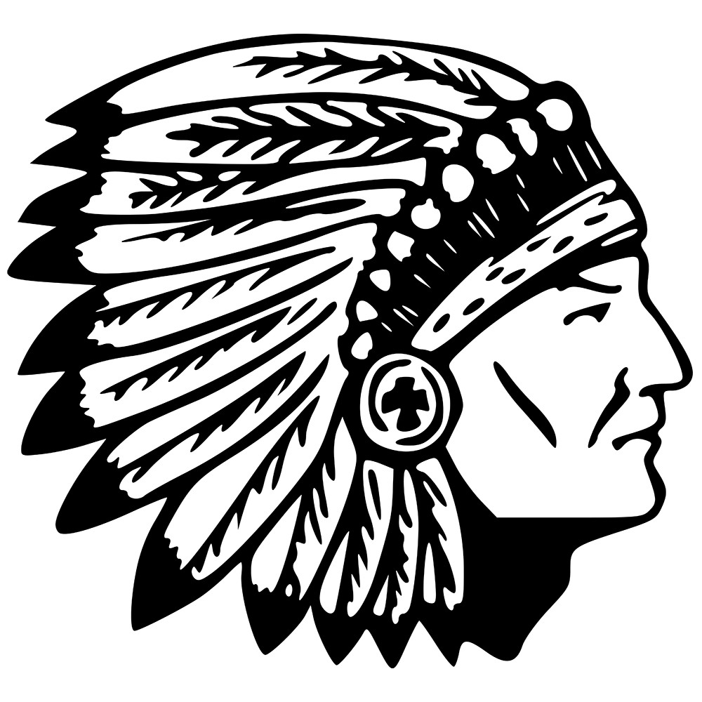 6" Boho Native American Chief Vinyl Decal Sticker