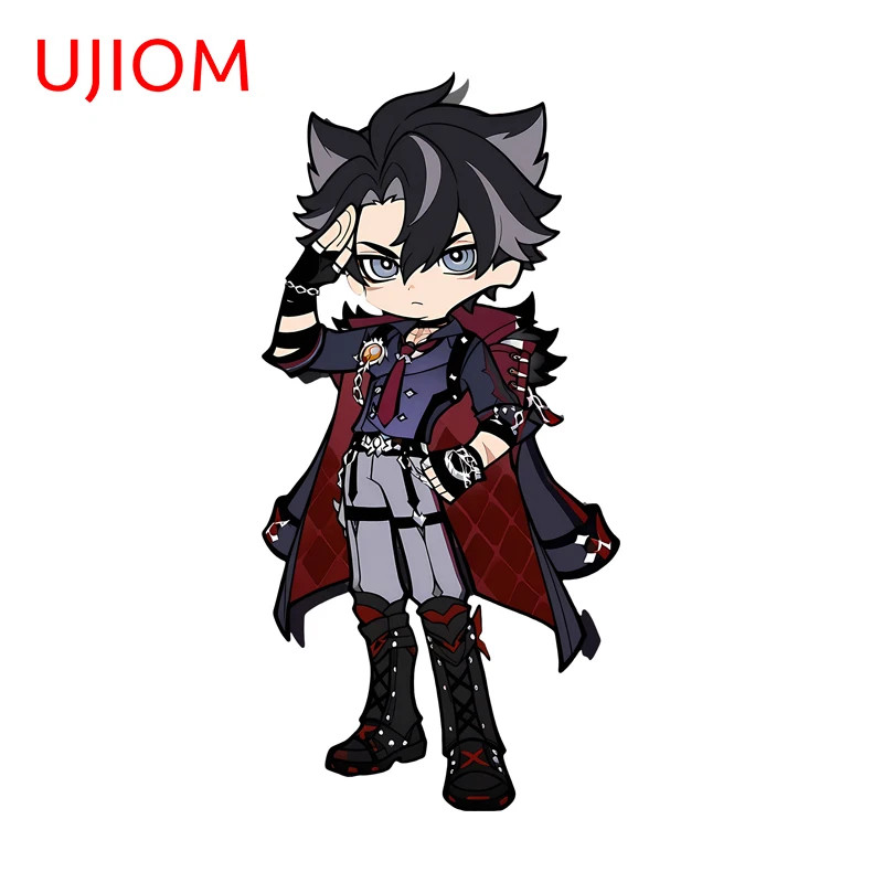 UJIOM Genshin Impact Wriothesley Wall Stickers Fashionable Cute Light Switch