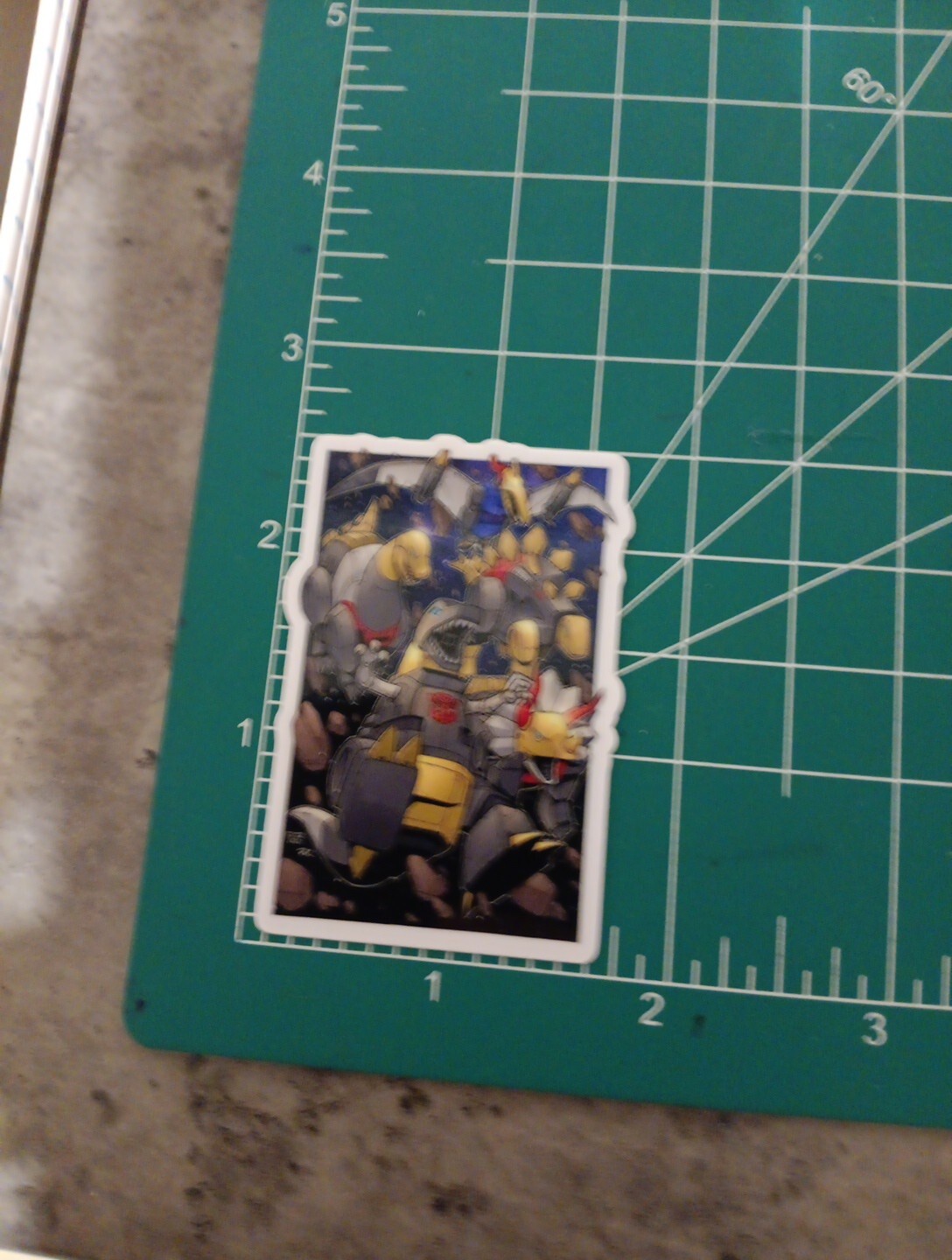 TRANSFORMERS STICKER X DINOBOTS