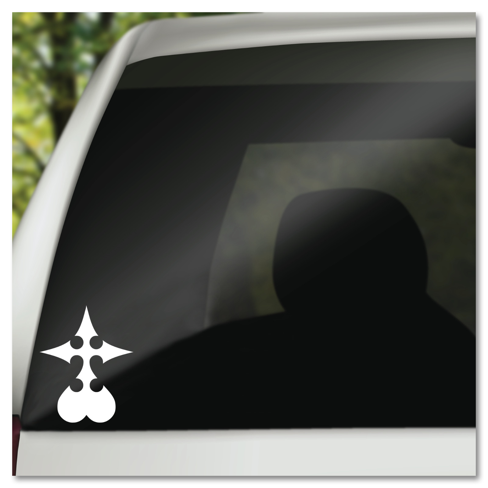 6" Video Game Kingdom Hearts Nobody Vinyl Decal Sticker