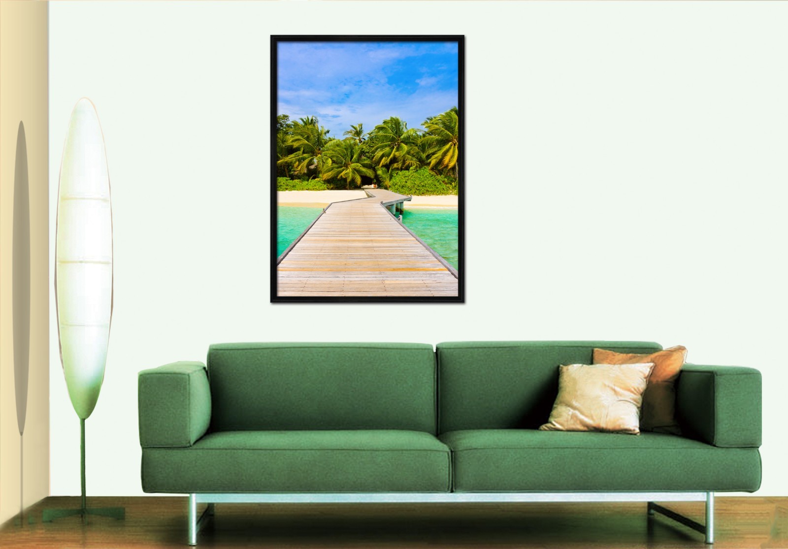 3D Coco River Bank 685 Fake Framed Poster Home Decor Print Painting Unique Art