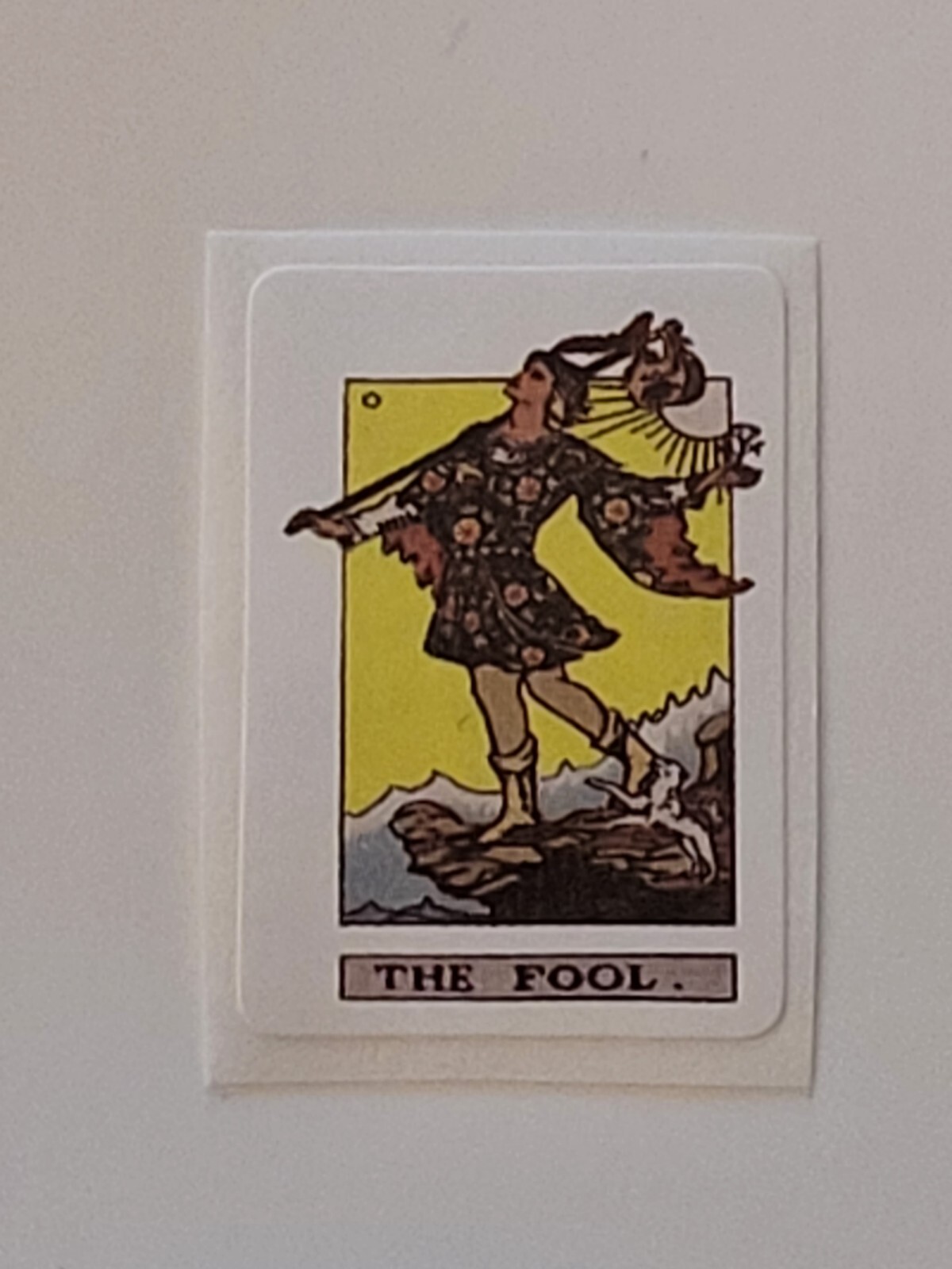 10 PCS Mini Tarot Oracle Cards Symbols Characters Psychic Stickers BRAND NEW