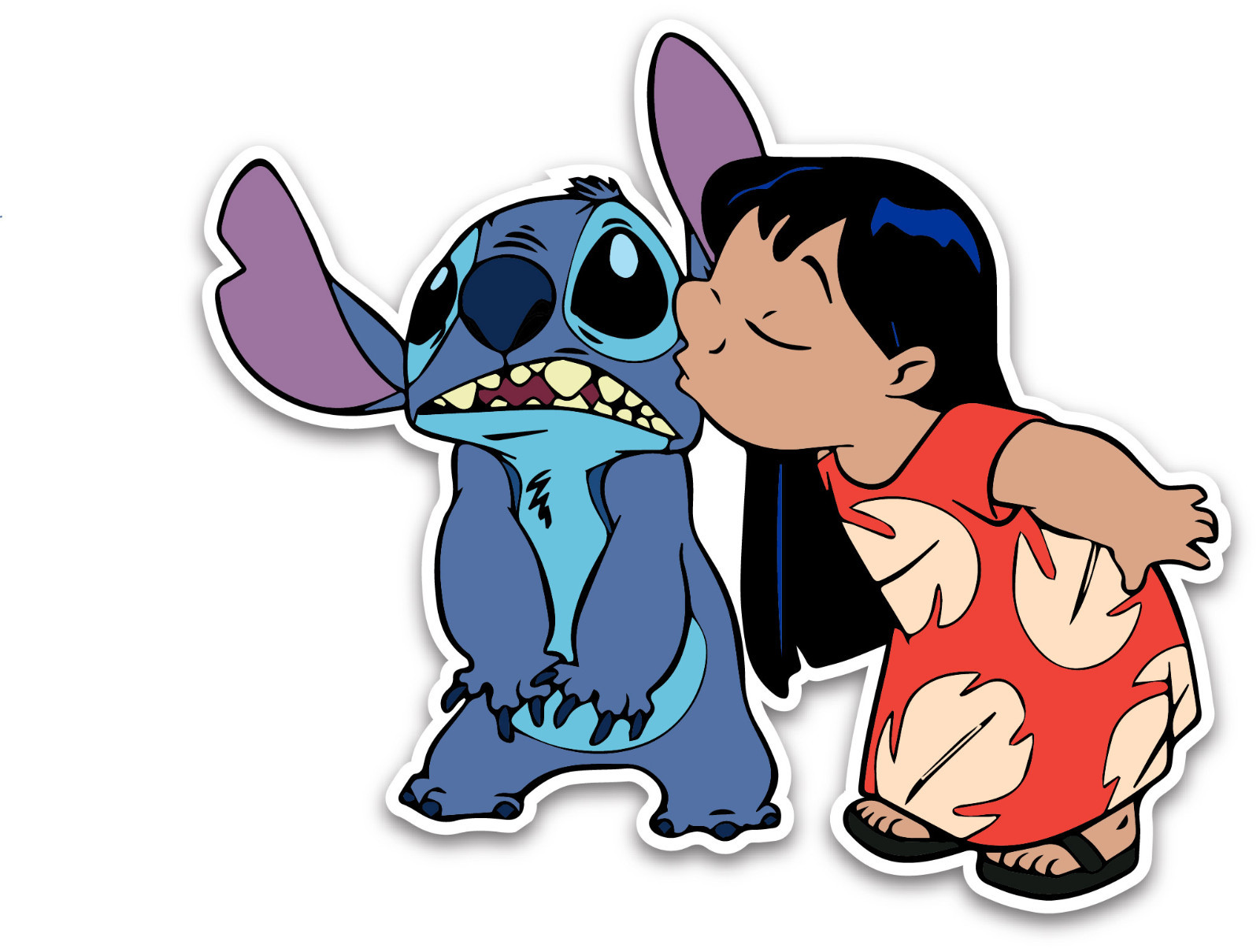 Lilo and Stitch Cartoon Sticker Decal Pick Size