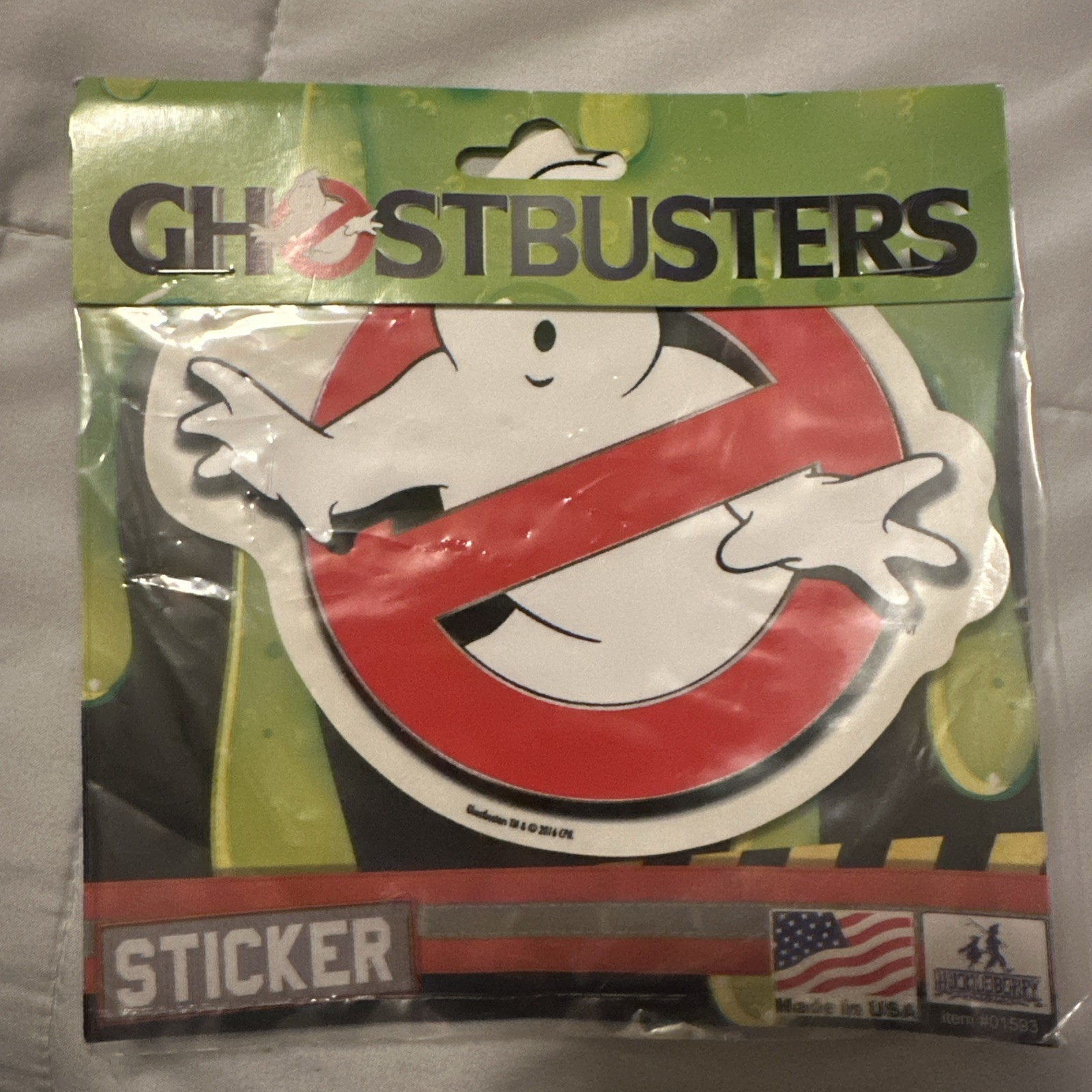 Ghostbusters Ghost Busters Vinyl Sticker Decal 5.5" x 4.75" New & 1 GB USB
