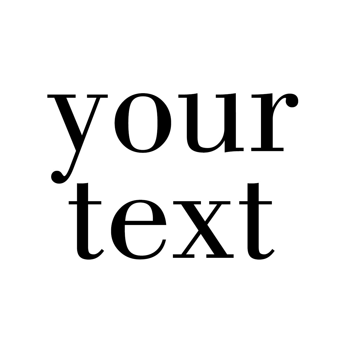 2X Custom Your Text Vinyl Lettering Stickers DIY Decal Personalized Car Decor