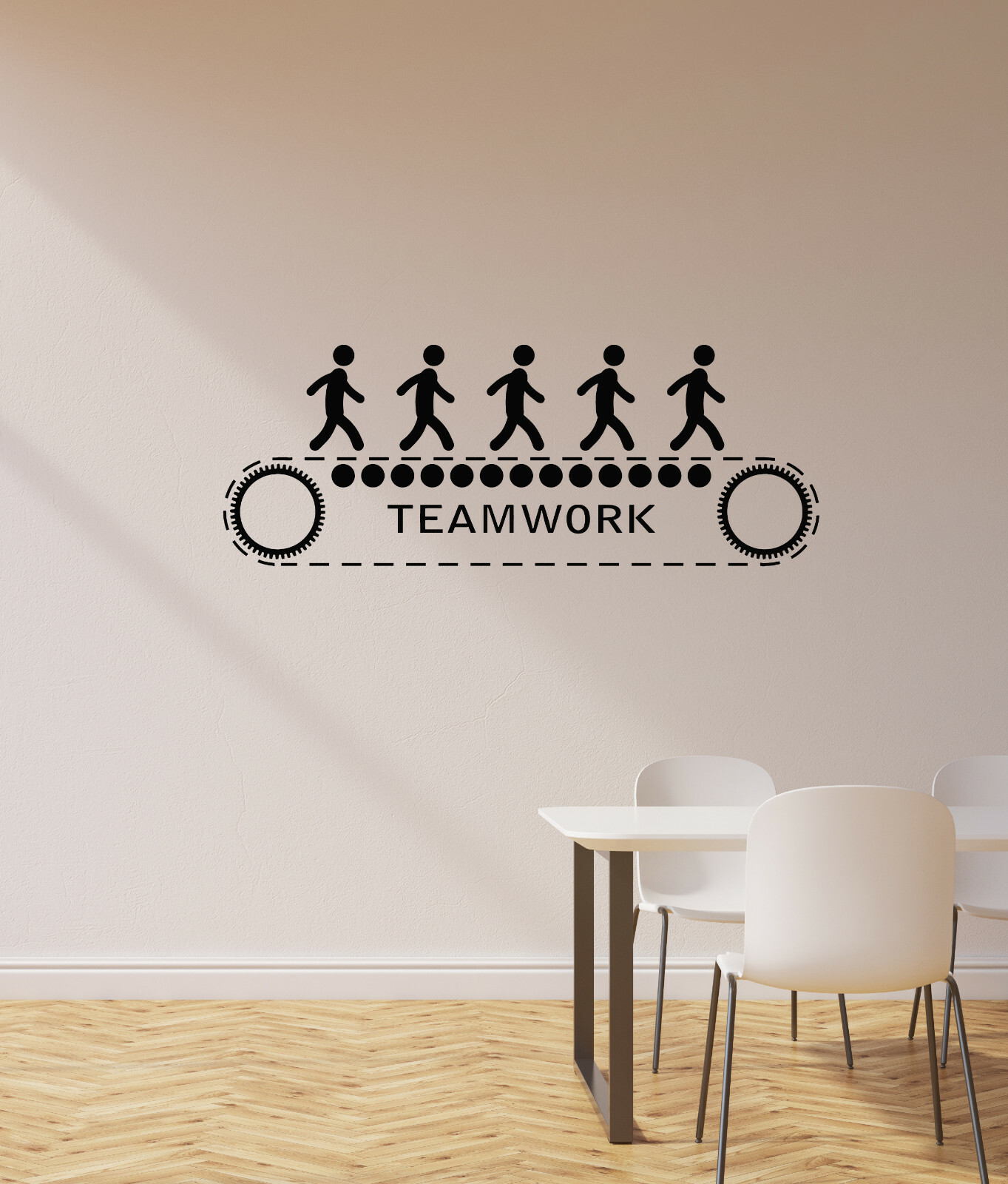 Vinyl Wall Decal Teamwork Office Room Team Work Business Art Stickers (ig6073)