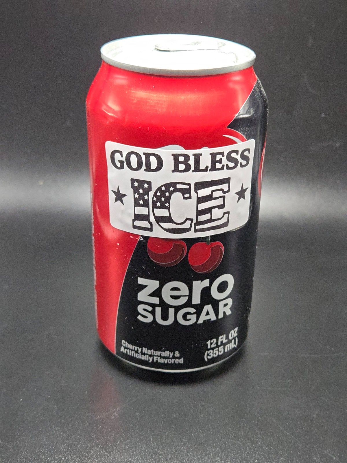 GOD BLESS ICE 25-500 bulk pack stickers decals label stand with support I.C.E.