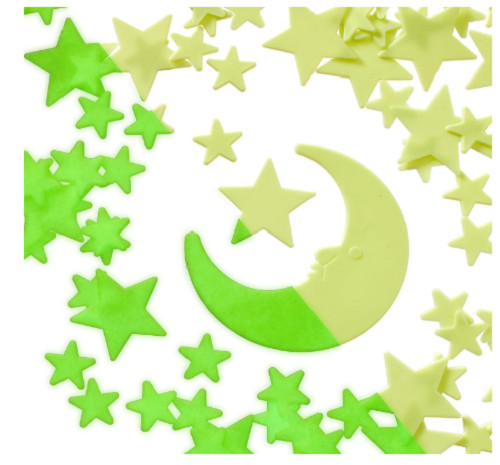 Deluxe Glow Stars; Glow in the Dark Stars for Ceiling, Ceiling Stars