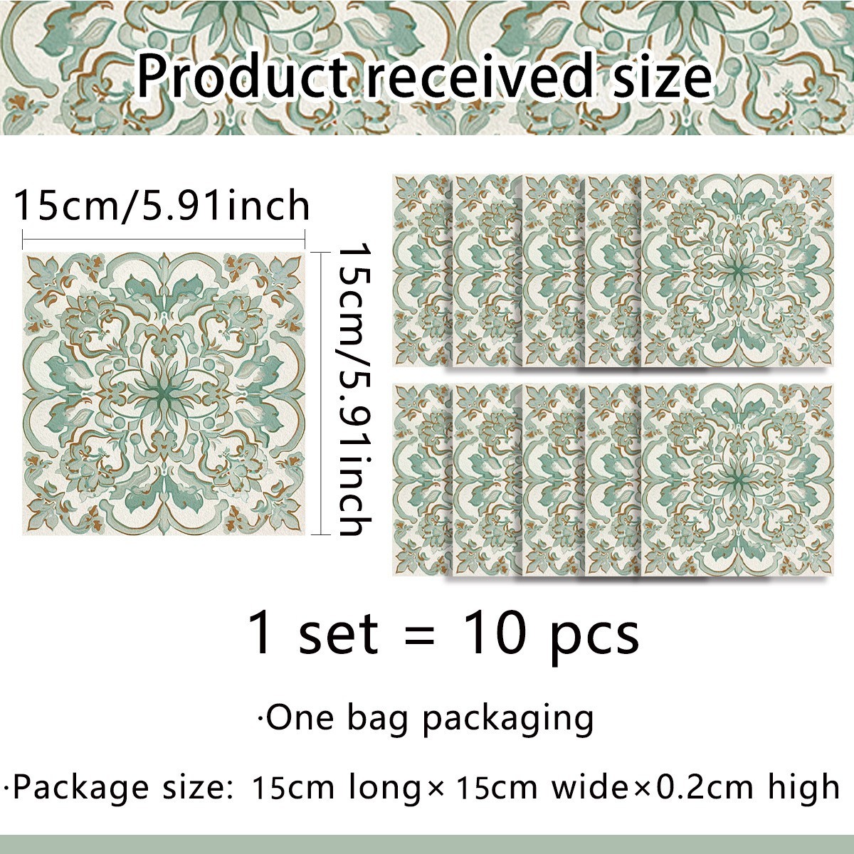Waterproof Wall Decals Matte PVC Material Self-adhesive Backing Easy To Clean