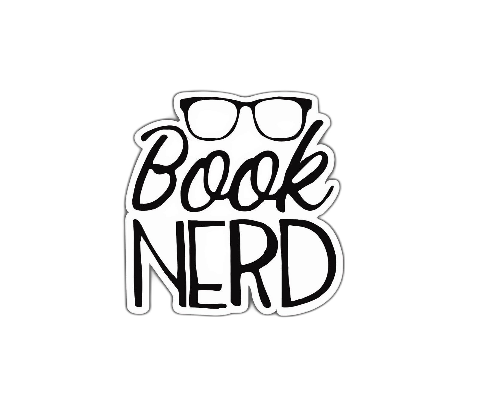 Book Nerd Sticker Decal