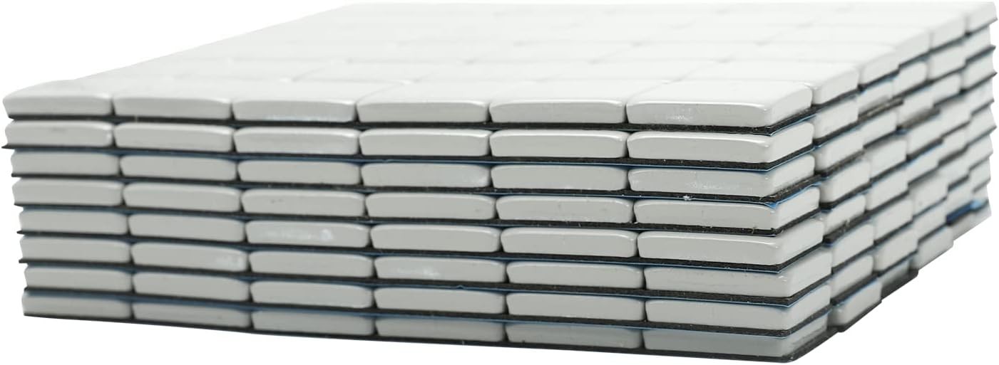 1/2 Oz 0.5 Oz Grey Wheel Weights Stick-On Adhesive Tape Weight 288Pcs