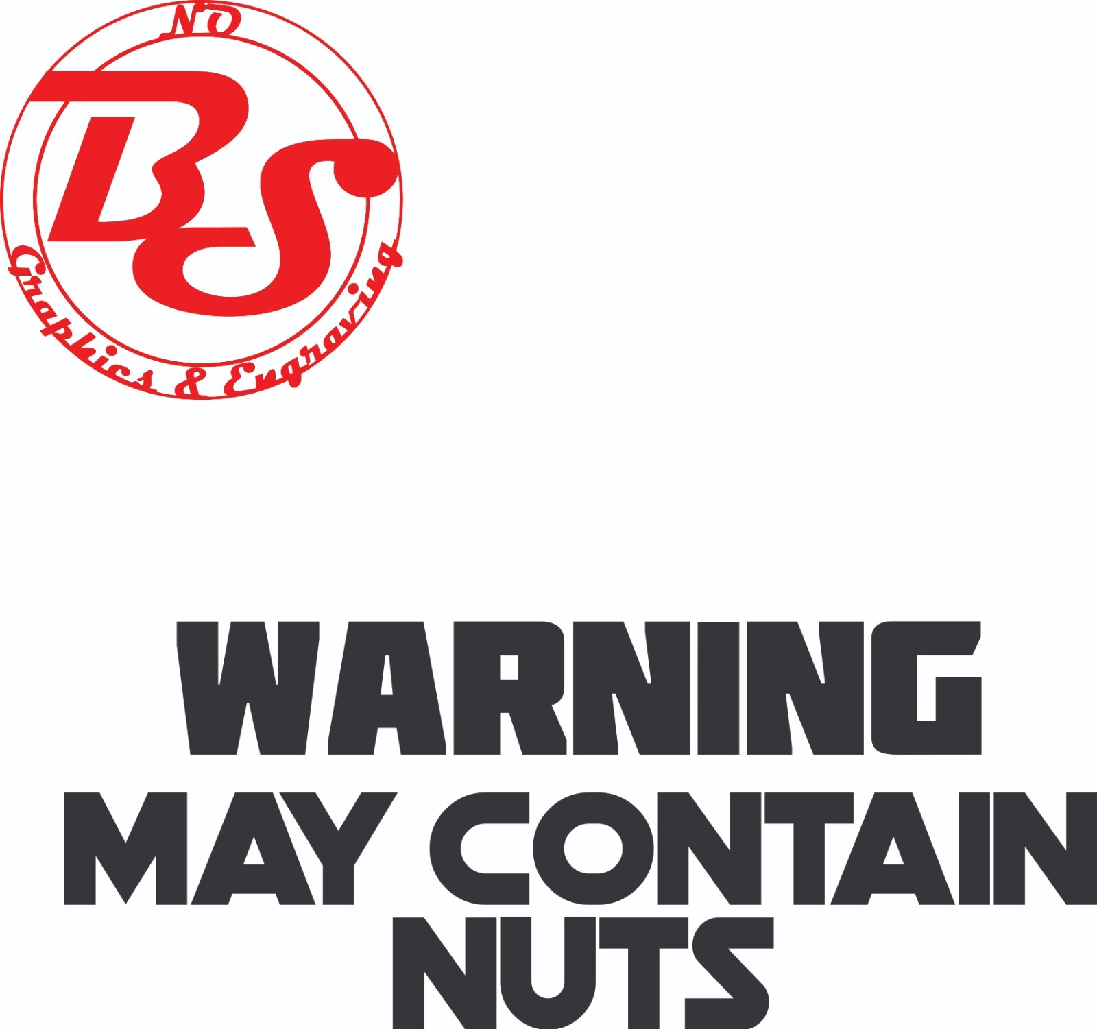 6" May Contain Nuts Warning Decal Funny Rude Adult Gross Joke JDM Meme Men noBS