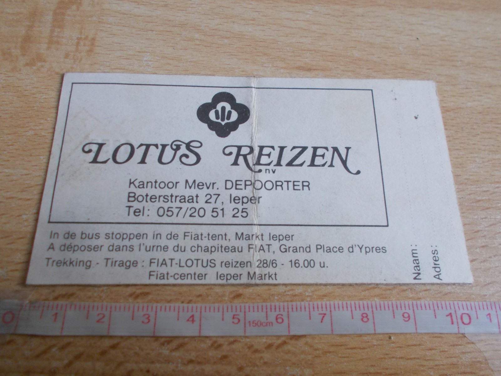 Sticker 24 Hours Ieper 1981 – Hollebeke – Marlboro World Championship Team