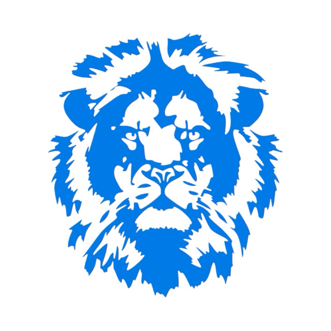 LION HEAD FACE Vinyl Decal for Car Truck motorcycle Bumper Wall Window