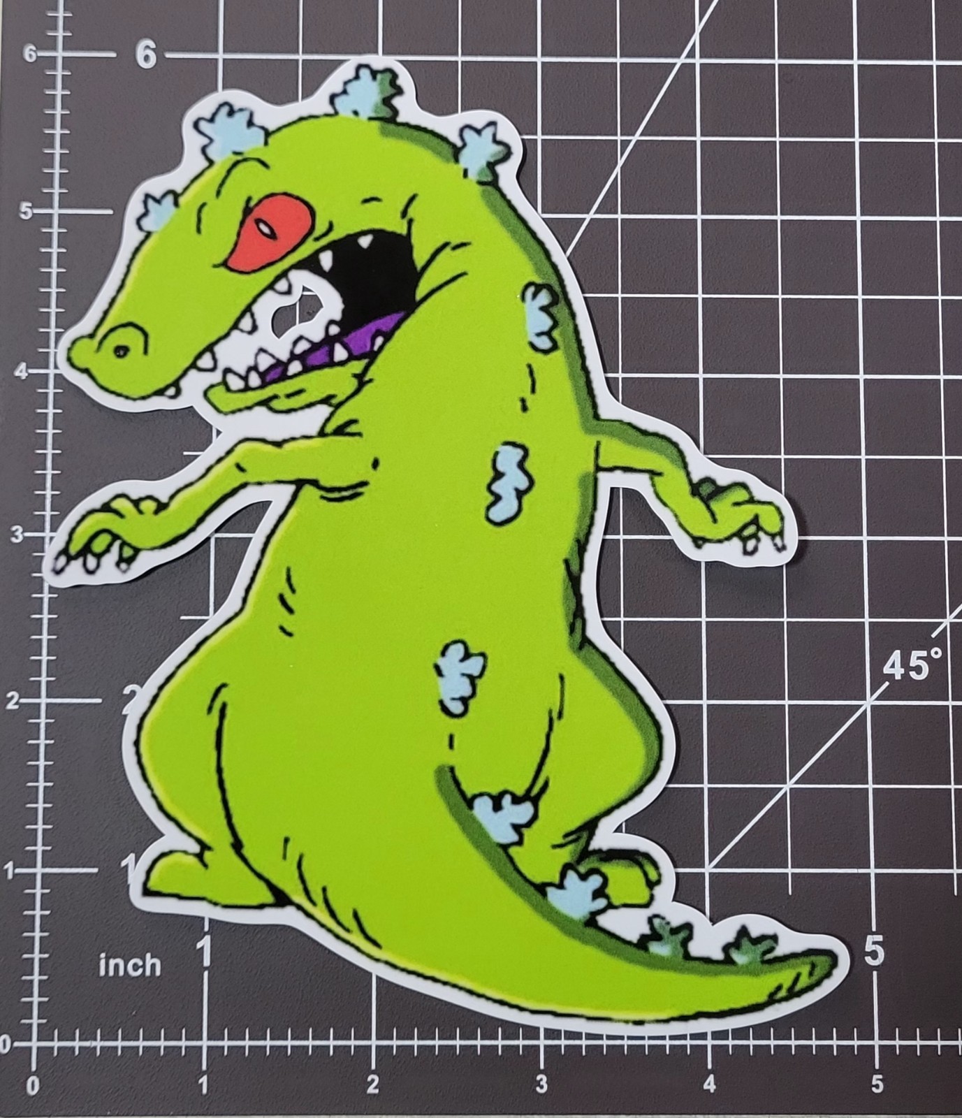 Rugrats Reptar Sticker 6"