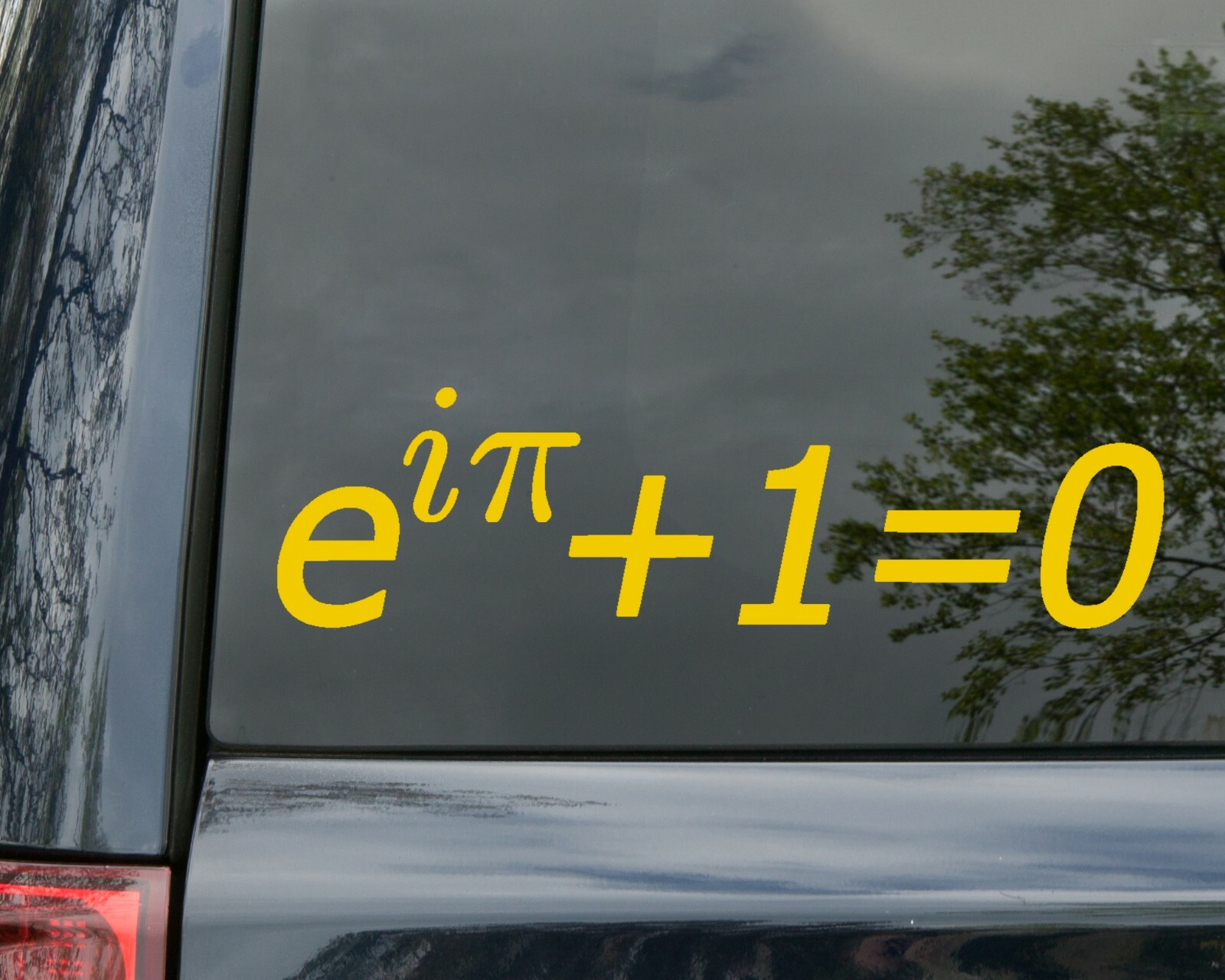 Euler's Identity Formula Vinyl Decal | Mathematic Equation | Die Cut Sticker